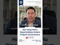 Hal Yang Perlu Diperhatikan Dalam Project Governance