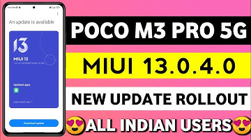 Poco M3 Pro 5G MIUI 13.0.4.0 Update | Poco M3 Pro 5G New Update | Poco M3 Pro 5G Update