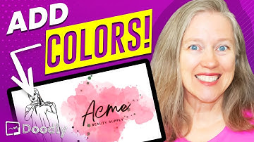 How to ADD Colors to your Whiteboard Animation Videos in Doodly![WITHOUT Rainbow Add-on]