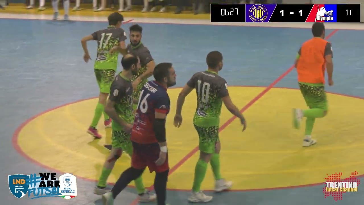 SERIE A2 |  Futsal Isola - Olympia Rovereto Highlights