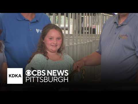 How a 9-year-old girl's generosity led to the building of a new barn