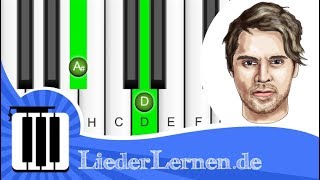 Johannes Oerding - An guten Tagen - Klavier lernen - Musiknoten - Akkorde