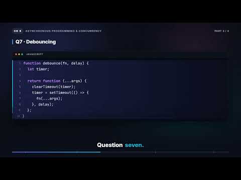 Parallel API Calls, Debouncing & Throttling | React Native Interview (9.3)