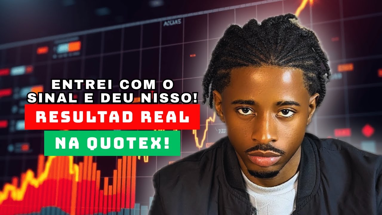Operando com os Sinais da Minha Sala na Quotex (Resultado Real)