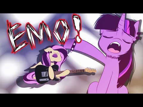 THEY'RE EMO!!! (MLP: Parody Animation)