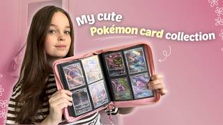 My Cute Pokémon Binder Tour as a New Collector ⋆ . ࿔ ˚ My Cute Pokémon Binder Tour as a New Collector ⋆ . ࿔ ˚