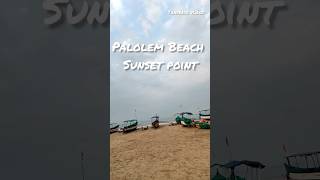 Palolem Beach Sunset point #goa #palolem #palolembeach