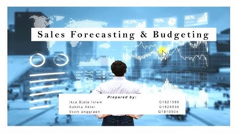 Sales forecasting and budgeting presentation
