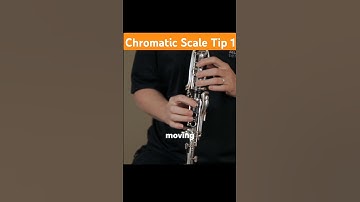How to master the chromatic scale #clarinet #bassclarinet
