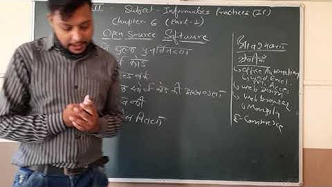 Class-12th, Informatics Practices, Chapter-6, (Part-1)