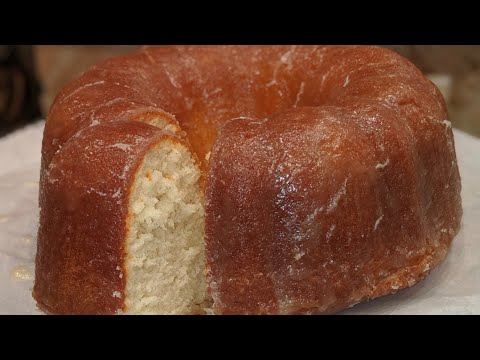 How to make SUPER Moist Butter Cake / Pound Cake So easy