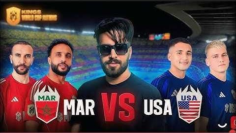 👑 KINGS WORLD CUP NATIONS - United States x Morocco | Highlights Quarter Finals (7-7) (1-2)