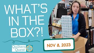 What&#39;s in the Box?! November 8, 2023