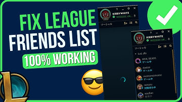 [FIXED] League Friends List Not Loading 2025 | Fix Lol Friends List Not Loading