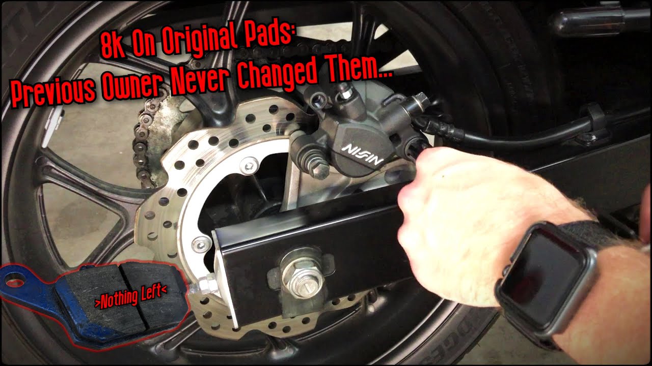 Honda CTX700 | Rear Brake Change - YouTube