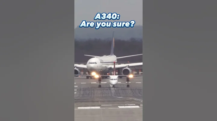 Dash-8 vs. A340 … Are you sure about your size? #shorts