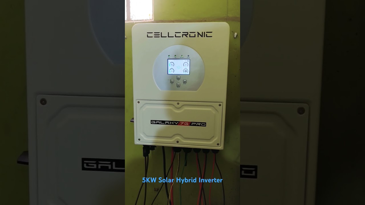 Solar Hybrid Inverter | Cellcronic Galaxy 7G Pro 5KW
