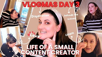 VLOGMAS DAY 3: Is My Editing Struggle REAL?!