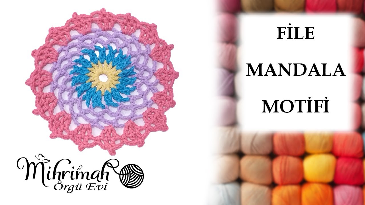 File Mandala Motifi Yapımı