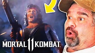 Dad Reacts to Official Rambo Trailer - Mortal Kombat 11 Ultimate (Kombat Pack 2)