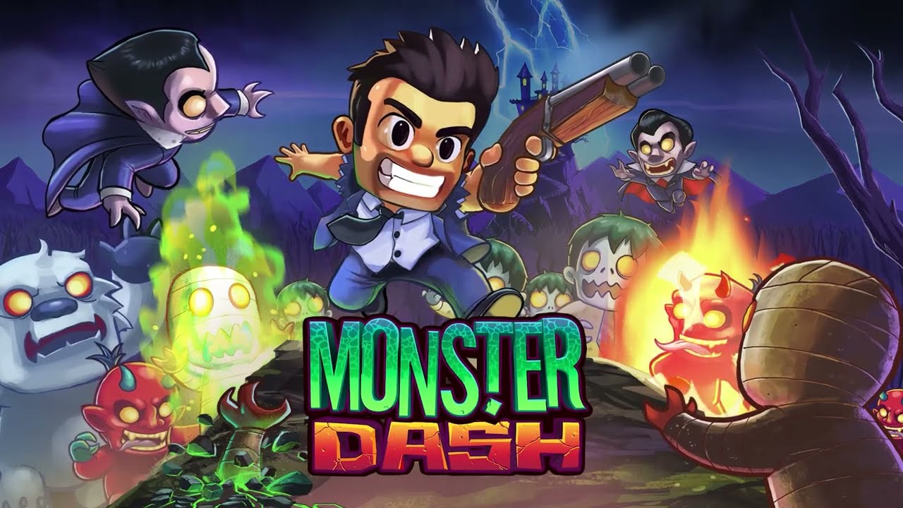 Monster Dash MOD APK cover