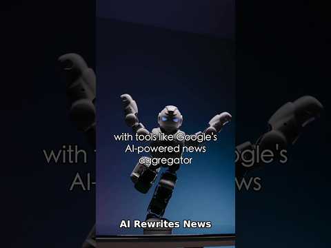 AI Rewrites News #artificialintelligence #Futurism #DeepLearning #Shorts