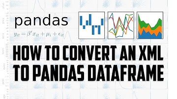 How to convert an XML file to python pandas dataframe - reading xml with python