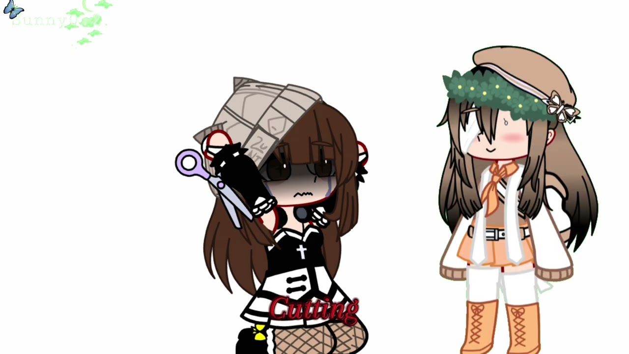 Blue hair meme inspired 