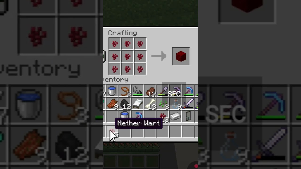 how to make nether wart block 