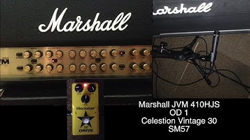 Marshall JVM410HJS - High Gain - Metal - Cab Celestion Vintage 30 vs Emulated Direct out