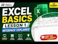 Excel Interface explained #excel #excelinterview #exceltips #learnexcel