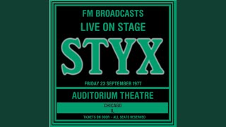 The Grand Illusion (Live FM Broadcast 1977 ) - Styx