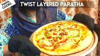 Chicken Fajita Pizza Recipe In Urdu - Maha Cooks