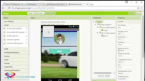 Membuat Aplikasi Android Menggunakan App Inventor 2 Kurang dari 20 Menit - App Inventor