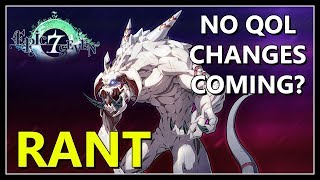 Epic Seven | Rant - More Bad News! QOL Features Not Coming?