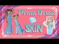 Turning My PROM DRESS into a Minecraft Skin! (Speedpaint)