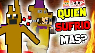 ¿Cuál Fue el Personaje Que Mas SUFRIO en FNAF?