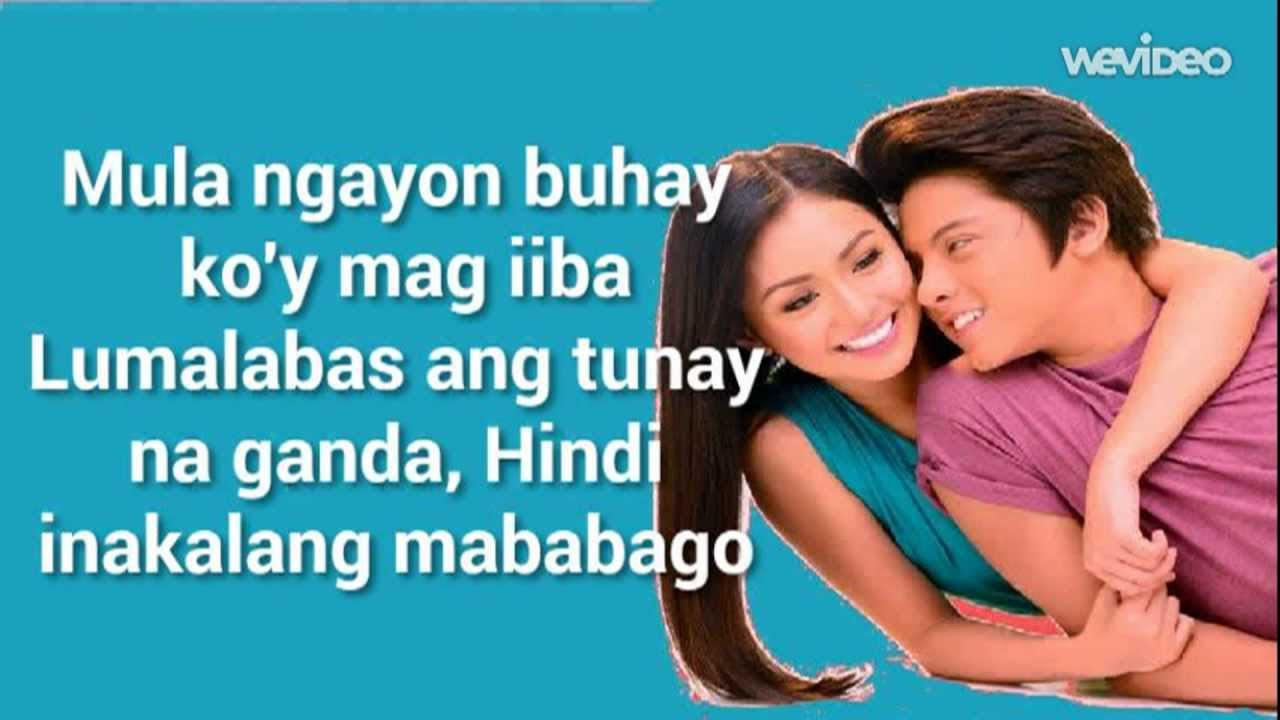 Nagkakulay Ang Mundo Lyrics Video   Kathryn Bernardo  Daniel Padilla