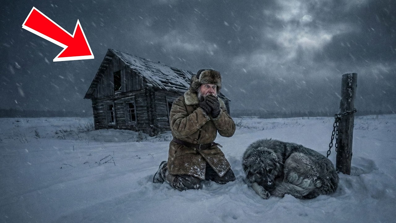 Врач спас замерзающего пса-гиганта с цепи, не подозревая, как тот отблагодарит его семью