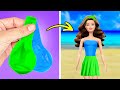 Transformaciones fantásticas de muñecas Barbie 💖🎨 Manualidades y trucos para muñecas