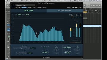 LOGIC PRO X MULTIMETER plugin test and review