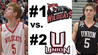 # 1 Mount Si vs # 2 Union in Washington State 4A (on 12/14/19)
