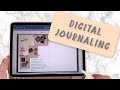 Using a Digital Journal || Digital Scrapbooking and Book Reviews