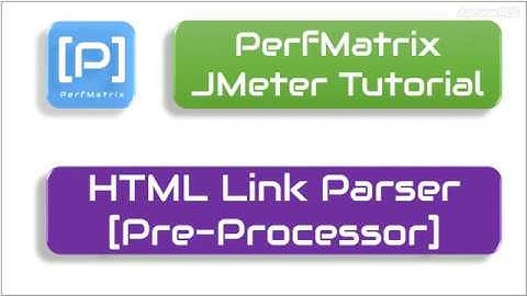 JMeter - HTML Link Parser