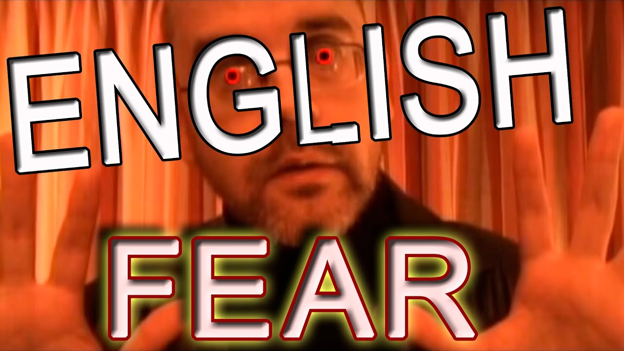 How do I express fear in English? - English words - fear and being afraid. Learn English with Duncan