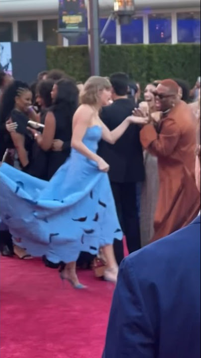 Welcome to The Eras Tour film premiere 🩵✨ #shorts #taylorswift #swifttok #swifties #theerastour