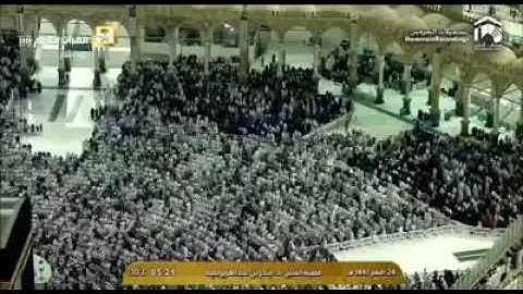 تلاوة فضيلة الشيخ د. بندر بن عبدالعزيز بليلة من صلاة الفجر 1441هـ.