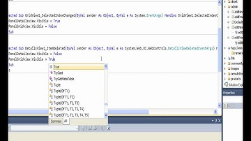 asp 25 toggle gridview and detailsview visibility, fix databind of gridview