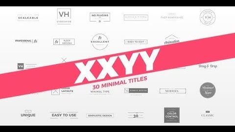 Titles - After Effects Template #AfterEffectsTemplate #Videohive