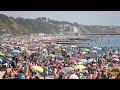 'Major incident' as thousands flock to Bournemouth beach in heatwave